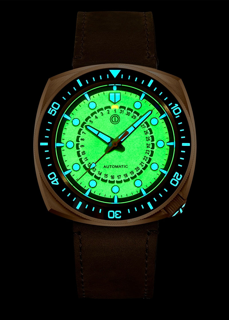 CUTTLECHRON BRONZE CUSN8 LIME GREEN MODEL: CCB-04