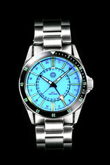 TURRET 300M DIVER GMT -  ICE BLUE MODEL: TRG-03B (BRACELET) [DELIVERY: 15TH MARCH 2024]