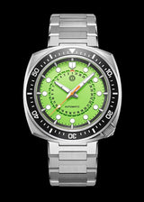 CUTTLECHRON 316L SS LIME GREEN MODEL: CCS-04