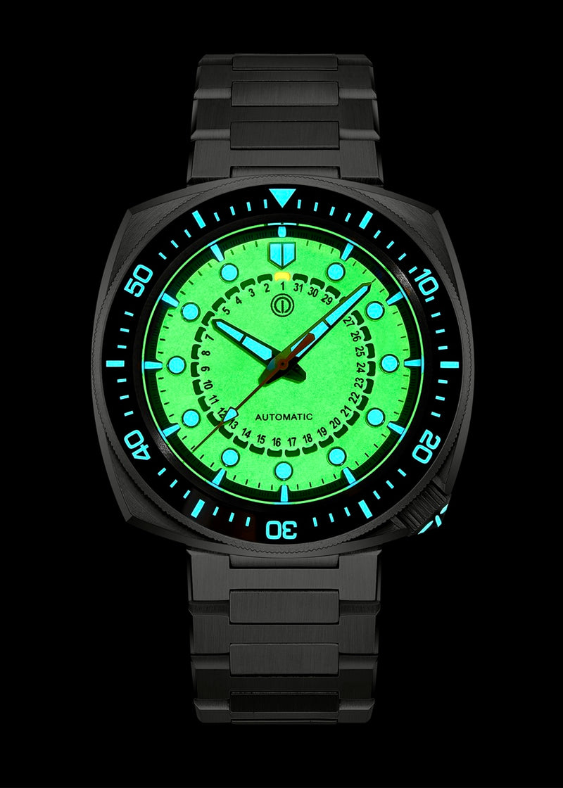 CUTTLECHRON 316L SS LIME GREEN MODEL: CCS-04