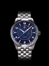 NOR-LIGHT: "BLUE DATE SAPPHIRE DIAL" MODEL NL-05  [ESTIMATED DELIVERY: END OF MAY 2024]
