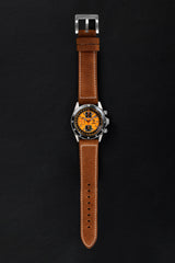 TURRET MARINE CHRONOGRAPH V2 BISMARCK YELLOW MODEL TRC-21L (LEATHER/RUBBER STRAPS) [DELIVERY: 15TH MARCH 2024]