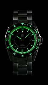Turret 300M V2-  STEEL BLACK Model: TRD-01 (NH35)