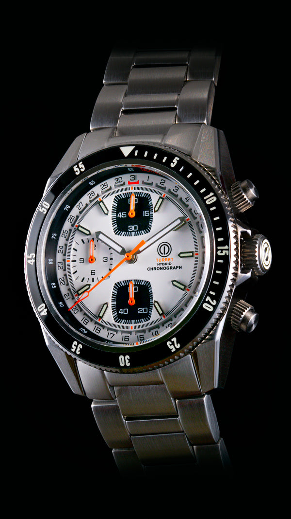 TURRET MARINE CHRONOGRAPH LEGEND WHITE TRC-01