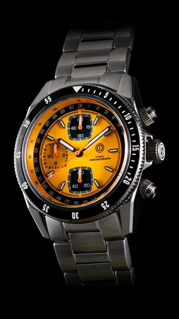 TURRET MARINE CHRONOGRAPH BISMARCK YELLOW TRC-05