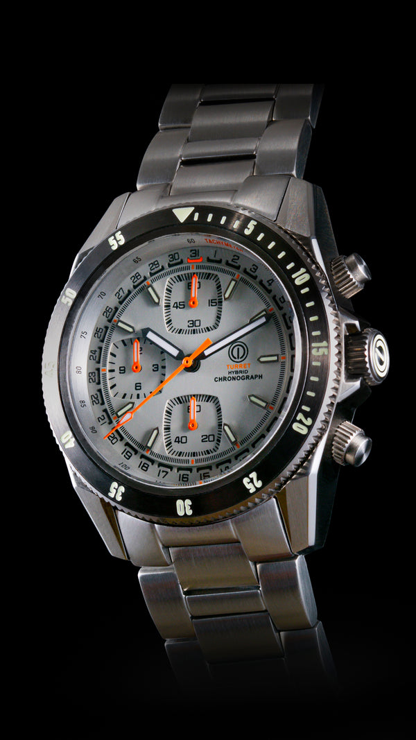 TURRET MARINE CHRONOGRAPH NIMITZ GREY TRC-03