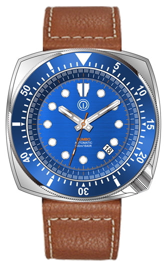 DUMBO 500M DIVE WATCH 316L NH35 "LEATHER PACKAGE" DB2NHS